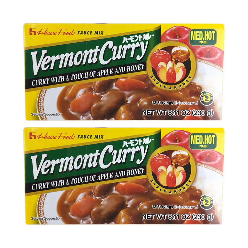 KITMOUS Vermont Curry 2-pack box close-up for quick weeknight dinners