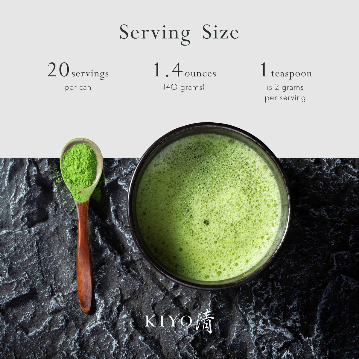 Kiyo Matcha Organic Classic Grade sealed bag preserves freshness for daily rituals.