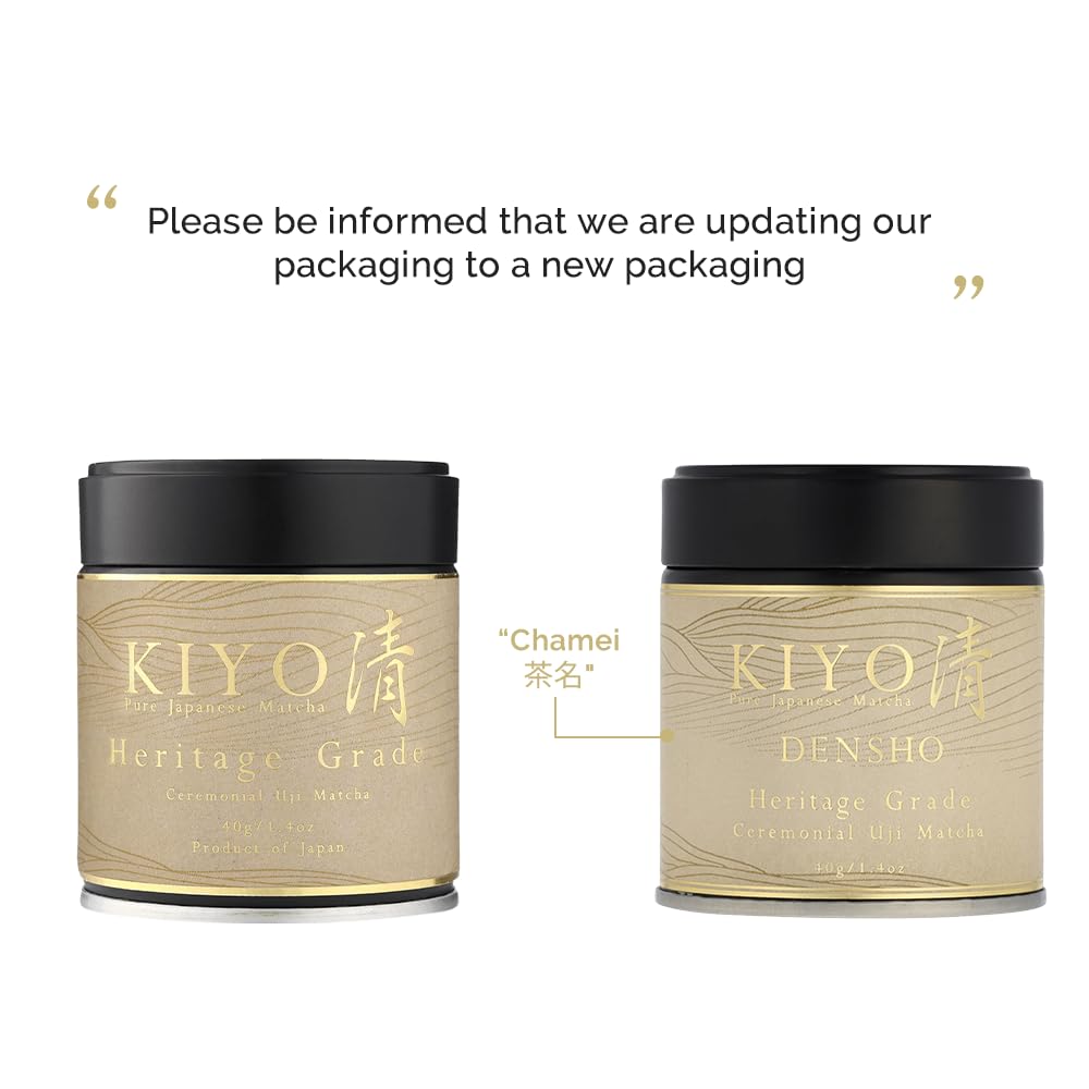 Kiyo Matcha small-batch process preserves freshness and flavor.