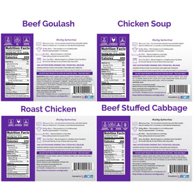 KJ Poultry kosher Passover meals pack, 10-pack variety