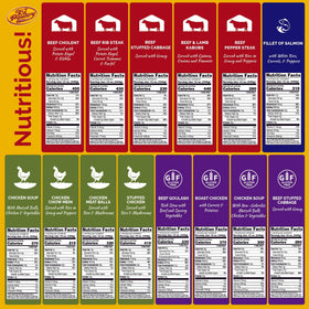KJ Poultry ready meals microwave-ready label, quick heat in minutes.