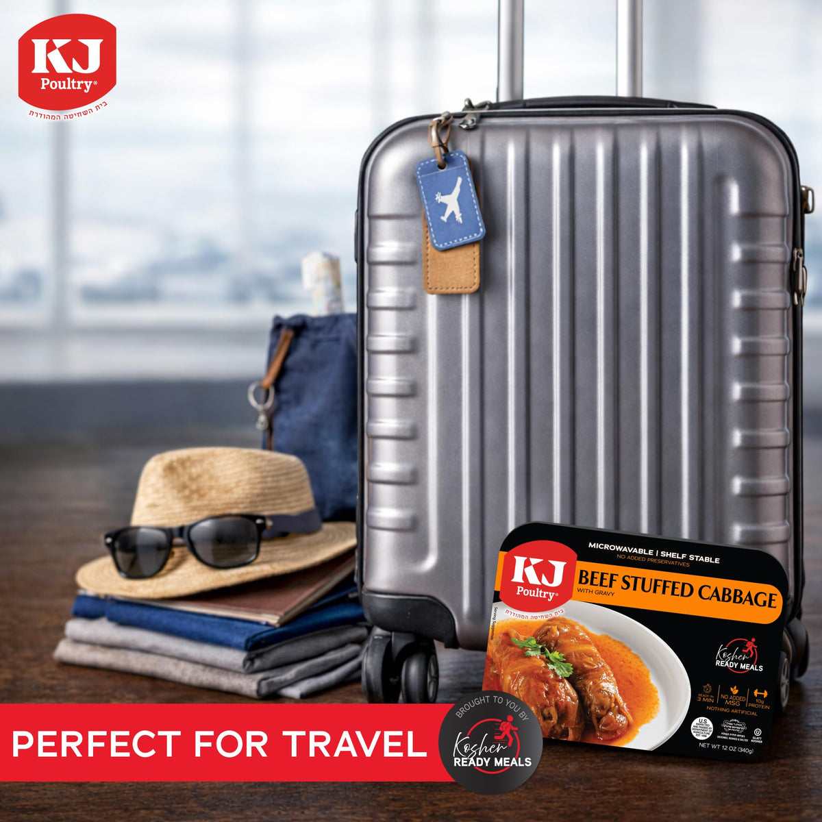 KJ Poultry USA-made, fully cooked meal ready to enjoy.