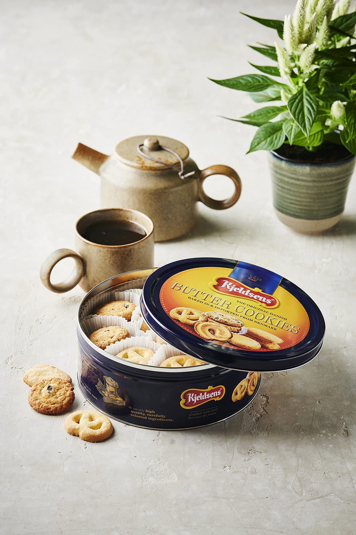 Kjeldsens variety pack assortment showing multiple shapes and flavors.