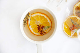 KKOKDAM fruit tea varieties show vibrant citrus and floral notes.