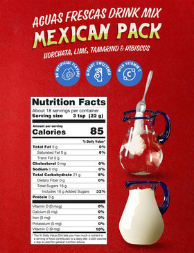 Klass Aguas Frescas limeade packet boosts hydration with natural flavors
