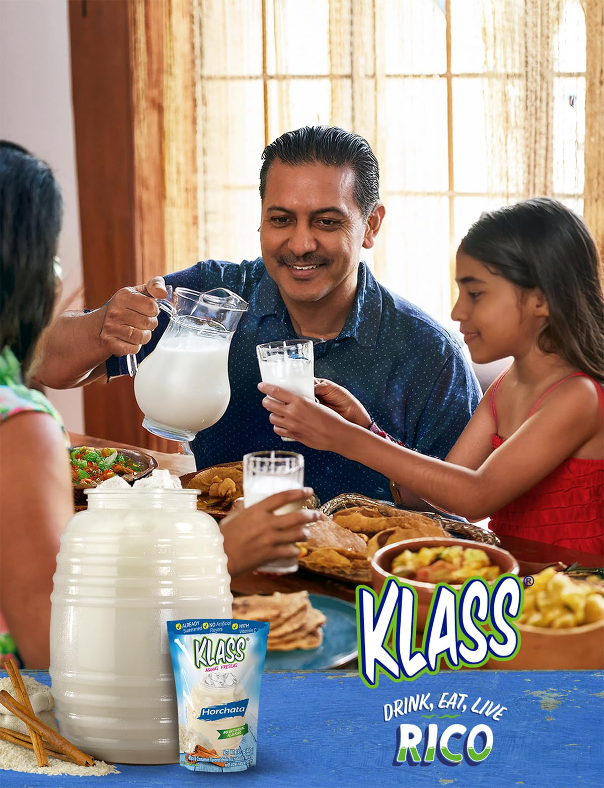 Klass Aguas Frescas variety pack shown for family-friendly beverages