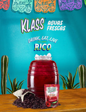 Klass Aguas Frescas with vitamin C adds a bright tang to drinks.