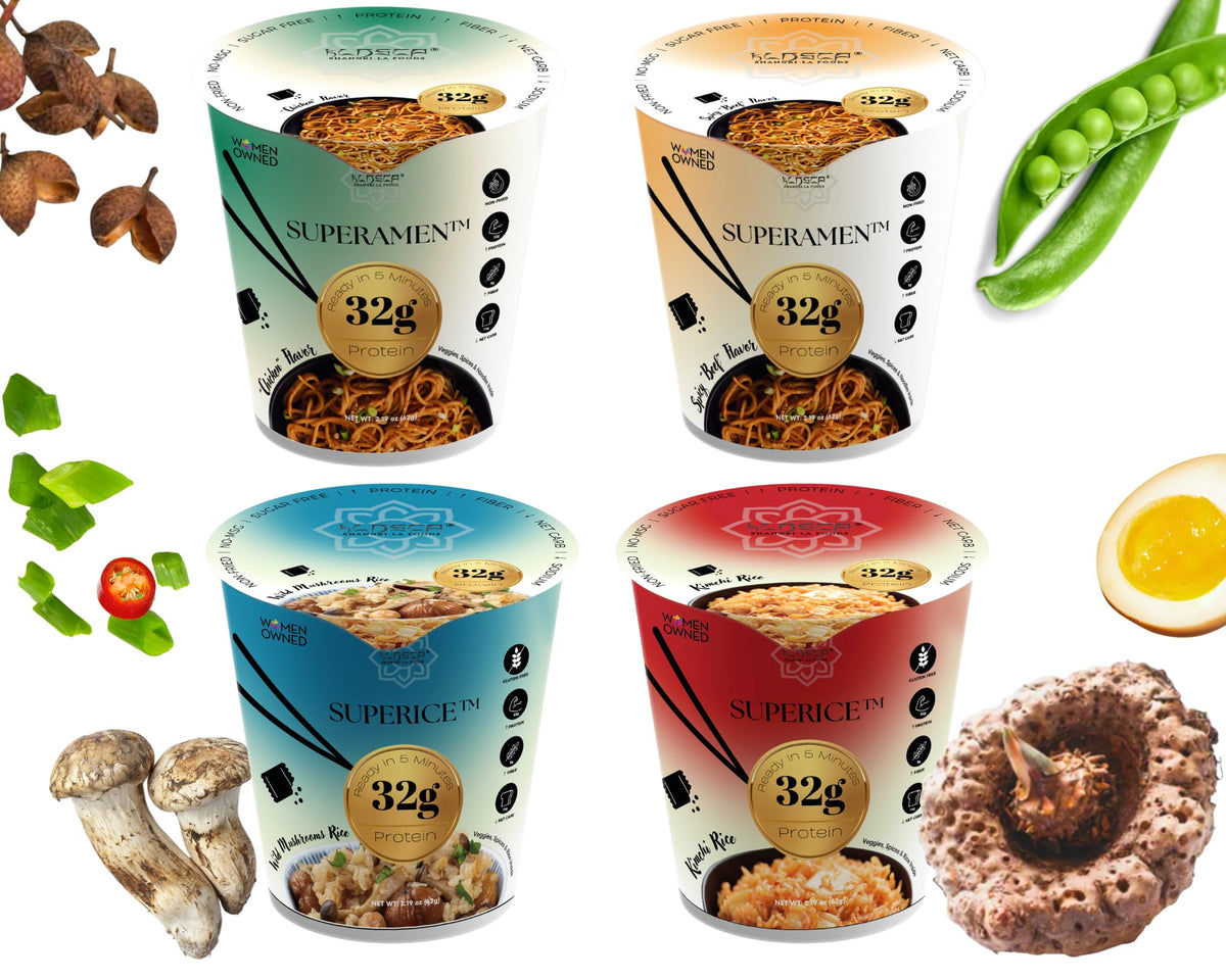 KLDSCP protein-packed noodles ready in five minutes on busy days.