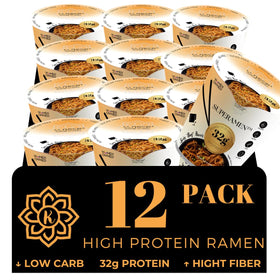 KLDSCP Protein Ramen Spicy Beefpackaging showcase for convenient multi-pack meals