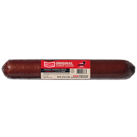 Klement's Original Summer Sausage hardwood smoked 2 lb pack for gatherings
