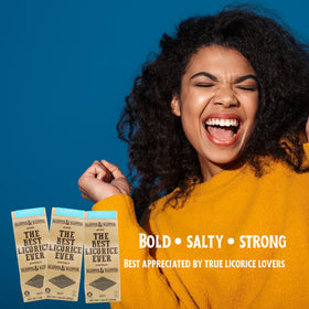 Klepper & Klepper savory licorice pairs well with coffee or tea.