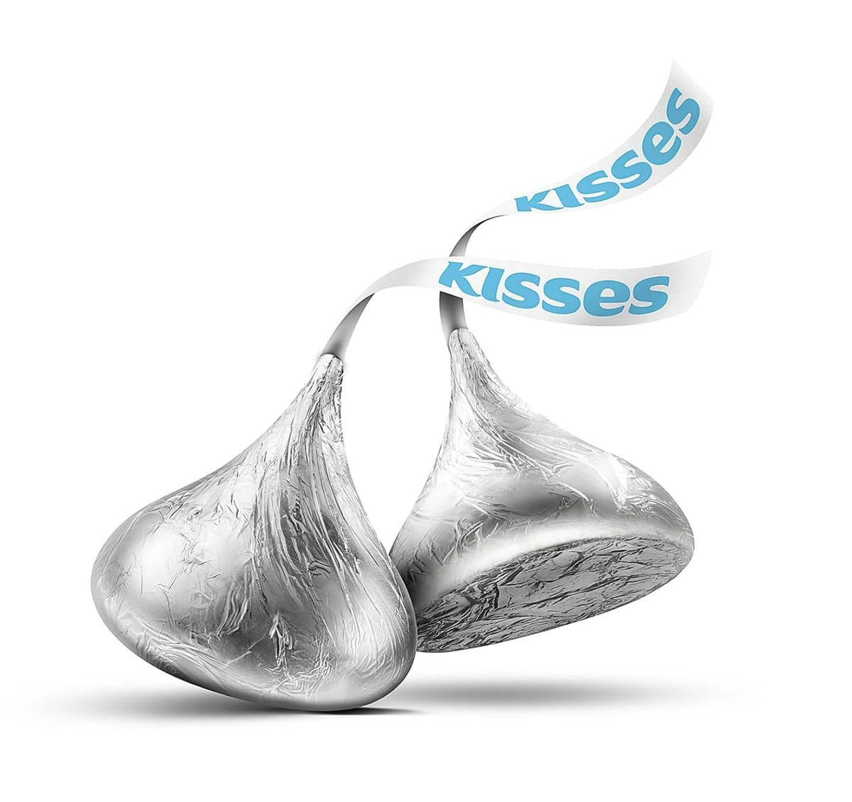 KLICKERS milk chocolate candies wrapped in green and silver foil for elegant events