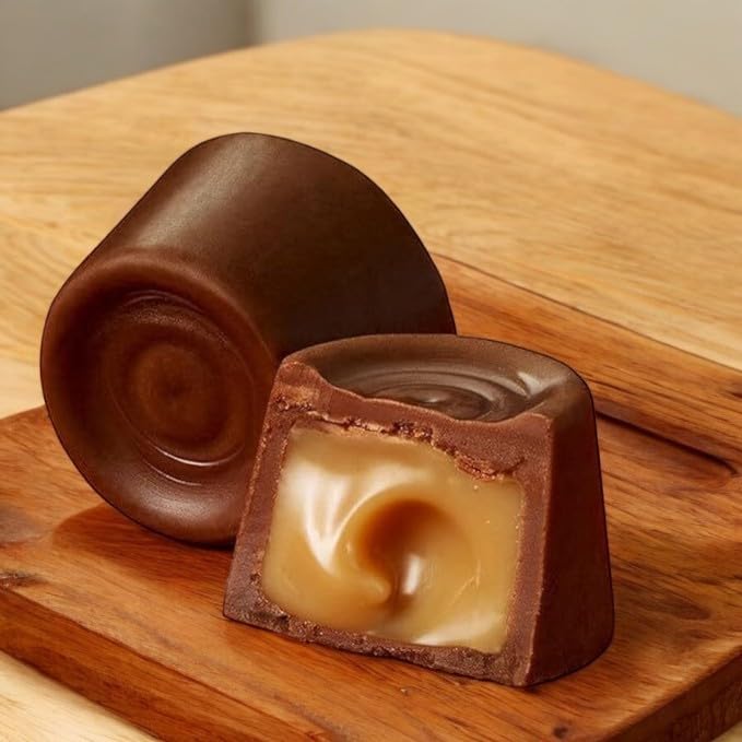 KLUB BULK individually wrapped caramel chocolate pieces for on the go snacking