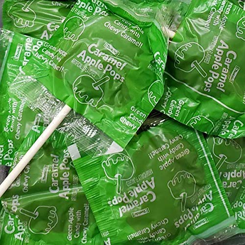 KLUB BULK caramel apple lollipops bulk pack, ideal for parties and gatherings.