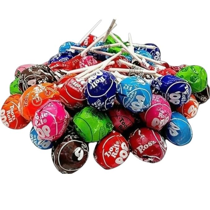 KLUB BULK Classic Roll Lollipops nine-flavor box for easy gifting and events.