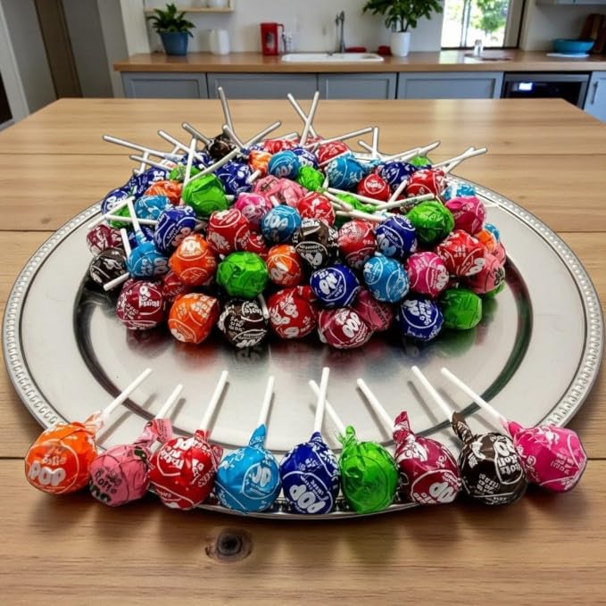 KLUB BULK lollipops individually wrapped for freshness at parties and events.