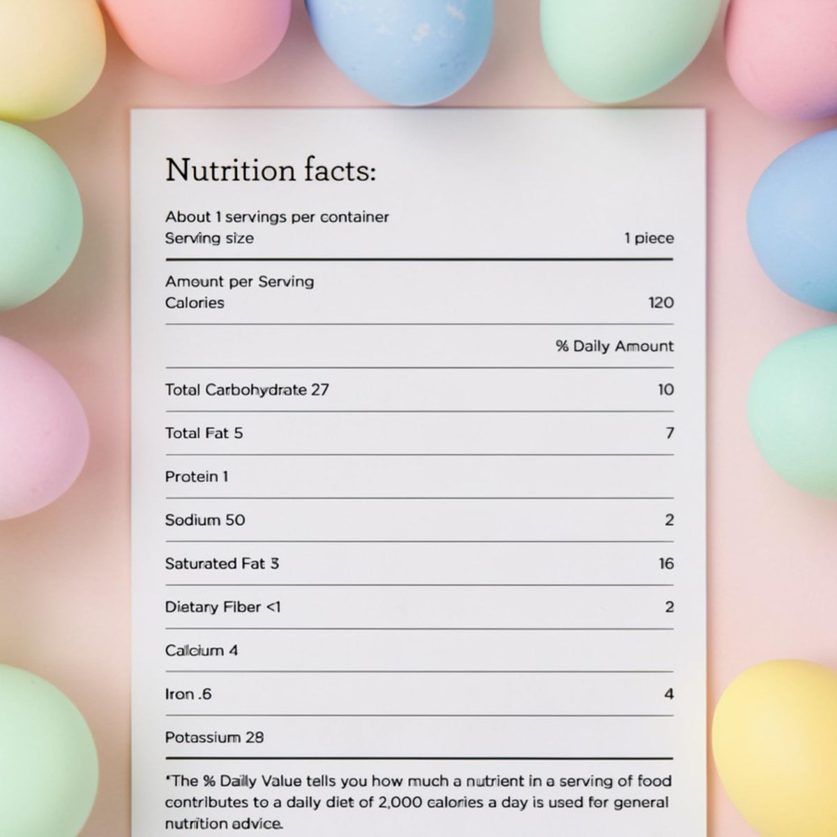 KLUB BULK Easter sugar-free chocolate eggs gift idea for thoughtful treats