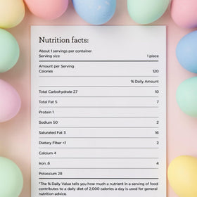KLUB BULK Easter sugar-free chocolate eggs gift idea for thoughtful treats