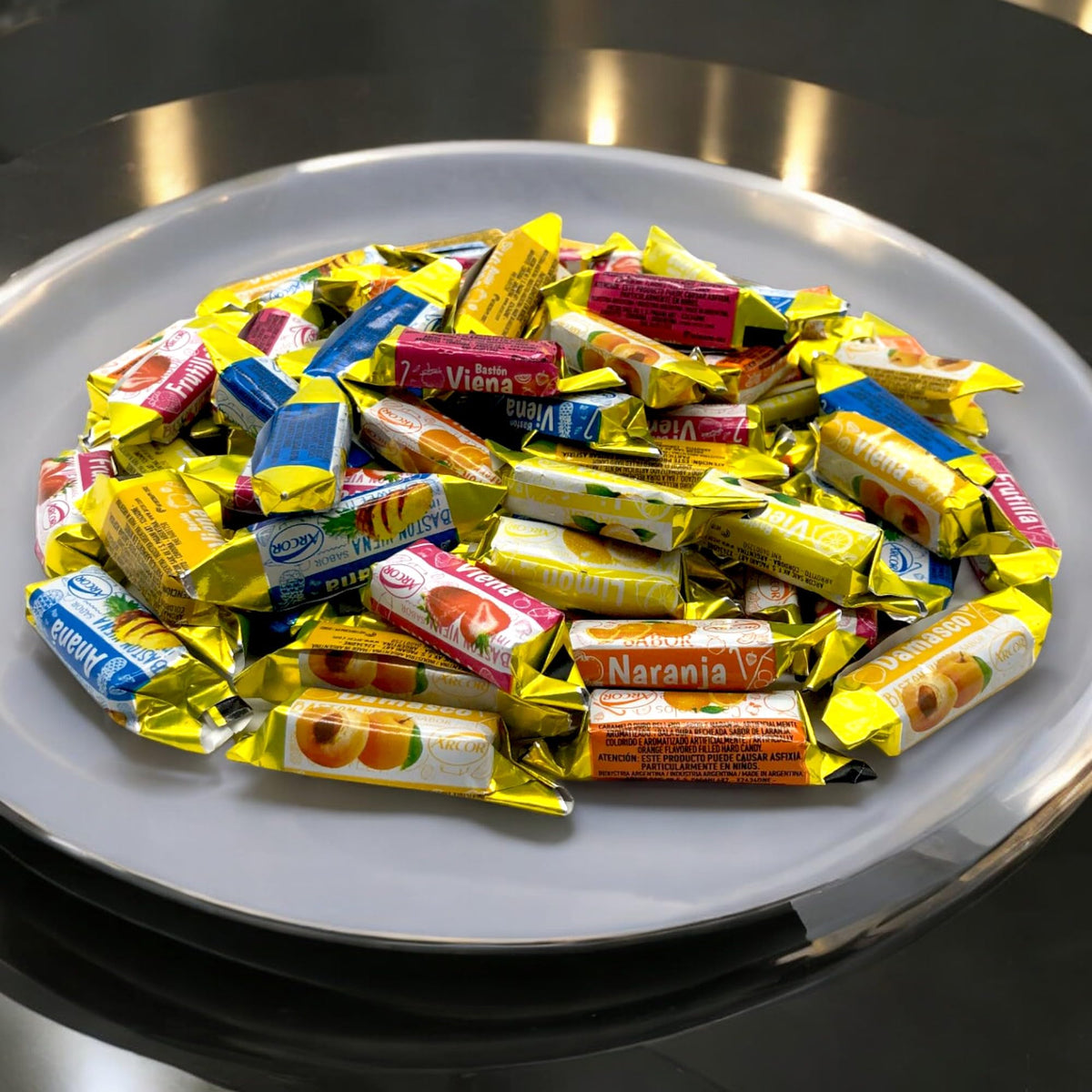 KLUB BULK assorted fruit flavors provide a colorful party candy option