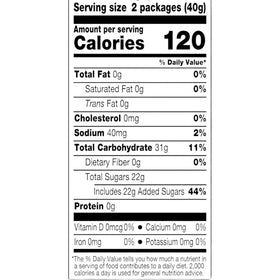 KLUB BULK Gummies lunchbox snack comes in individually wrapped minis.