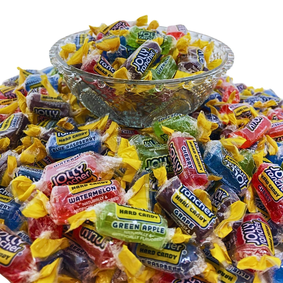 KLUB BULK Jolly Ranchers individually wrapped candies preserve freshness for Halloween and party bowls.