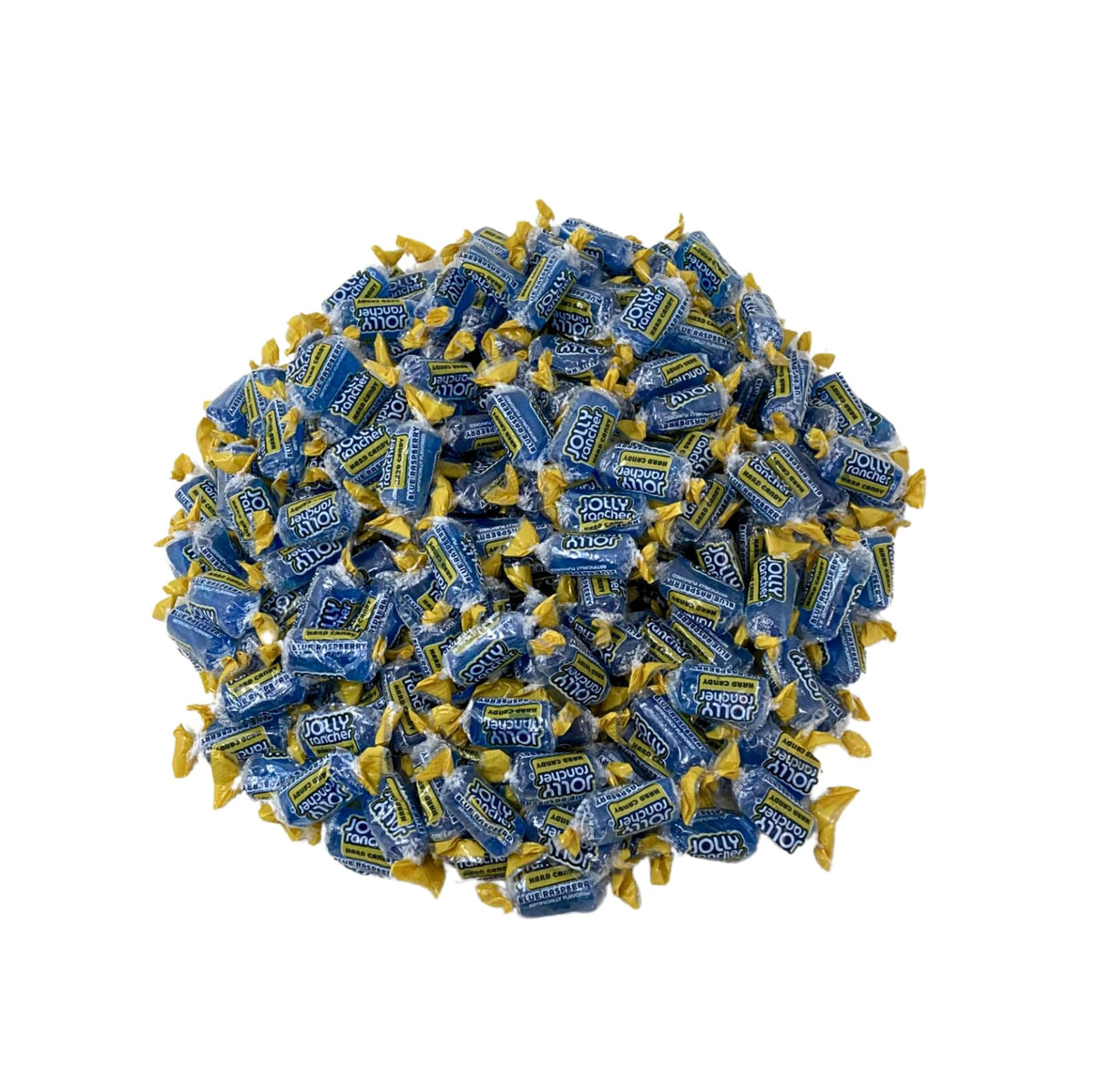 KLUB BULK Jolly Ranchers Blue Raspberry candy, individually wrapped for freshness and sharing.