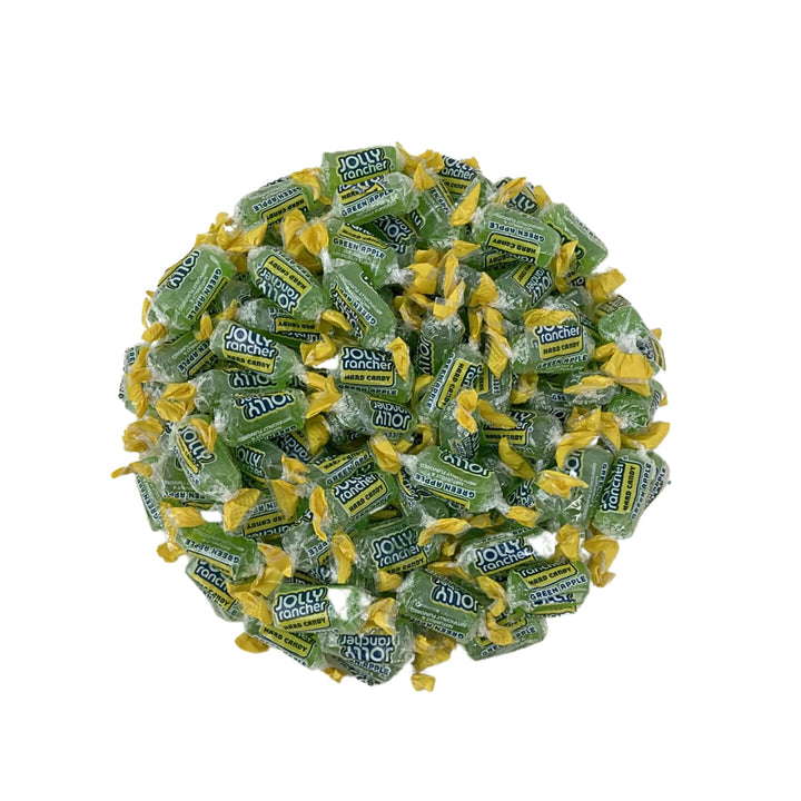 KLUB BULK Jolly Ranchers Green Apple, individually wrapped bag, convenient for parties and sharing