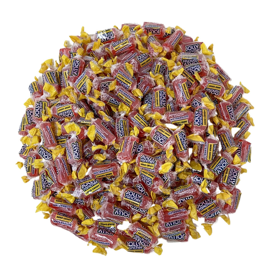 KLUB BULK Jolly Ranchers Watermelon 3lb bag, individually wrapped for sharing.