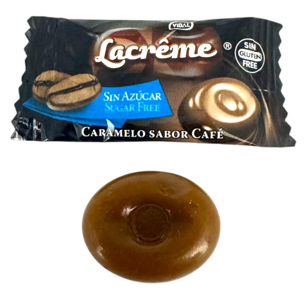 KLUB BULK La Creme coffee candy close-up shows creamy finish and authentic flavor.