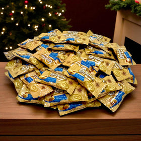KLUB BULK La Creme Sugar Free Toffee Candy gift-ready jar inspires sharing and gifting.