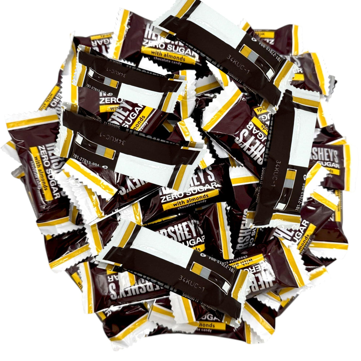 KLUB BULK mini sugar-free chocolate almond bars for on-the-go snacking