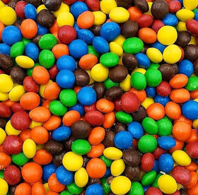 KLUB BULK MM peanut butter chocolate candy colorful bites, perfect for party favors