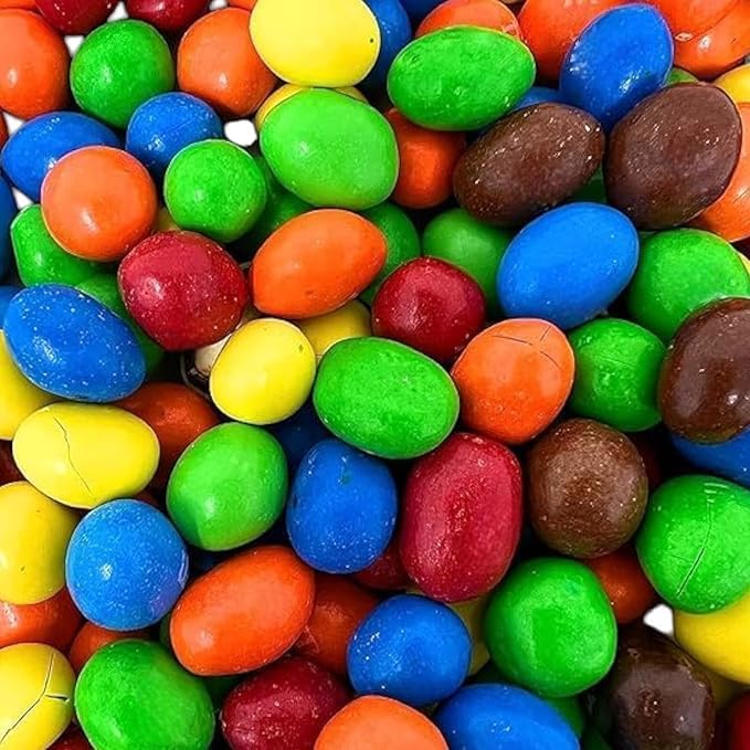 KLUB BULK Peanut MM chocolate-coated candy in a resealable bag for party snacking