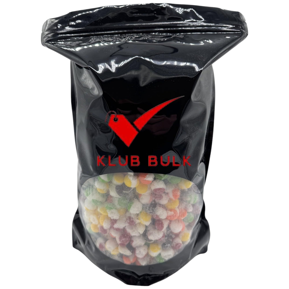 KLUB BULK Freeze Dried Candy Comets fruity flavors with crisp crunch for on the go.