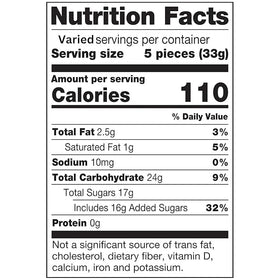KLUB BULK Sour Fruit Chews gluten-free and peanut-free seal for safe snacking.