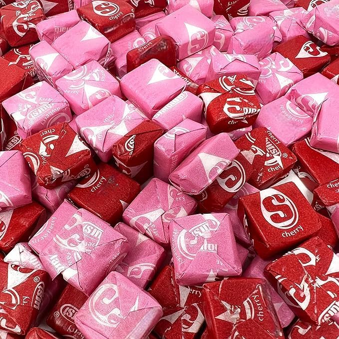 KLUB BULK Str Burst pink-red mix candy bulk bag — fresh, shareable party snack