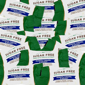 KLUB BULK sugar-free nougat bar with peanut caramel, ideal guilt-free indulgence