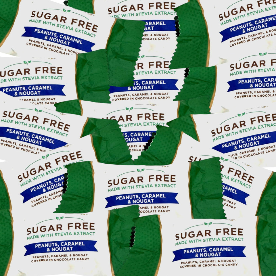 KLUB BULK sugar-free nougat bar with peanut caramel, ideal guilt-free indulgence