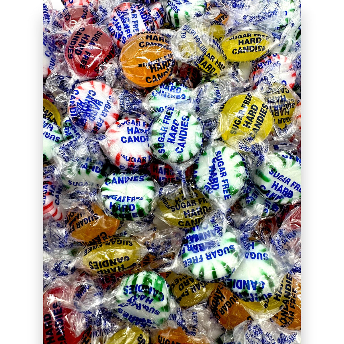 KLUB BULK sugar-free cinnamon candy with warm spice on display