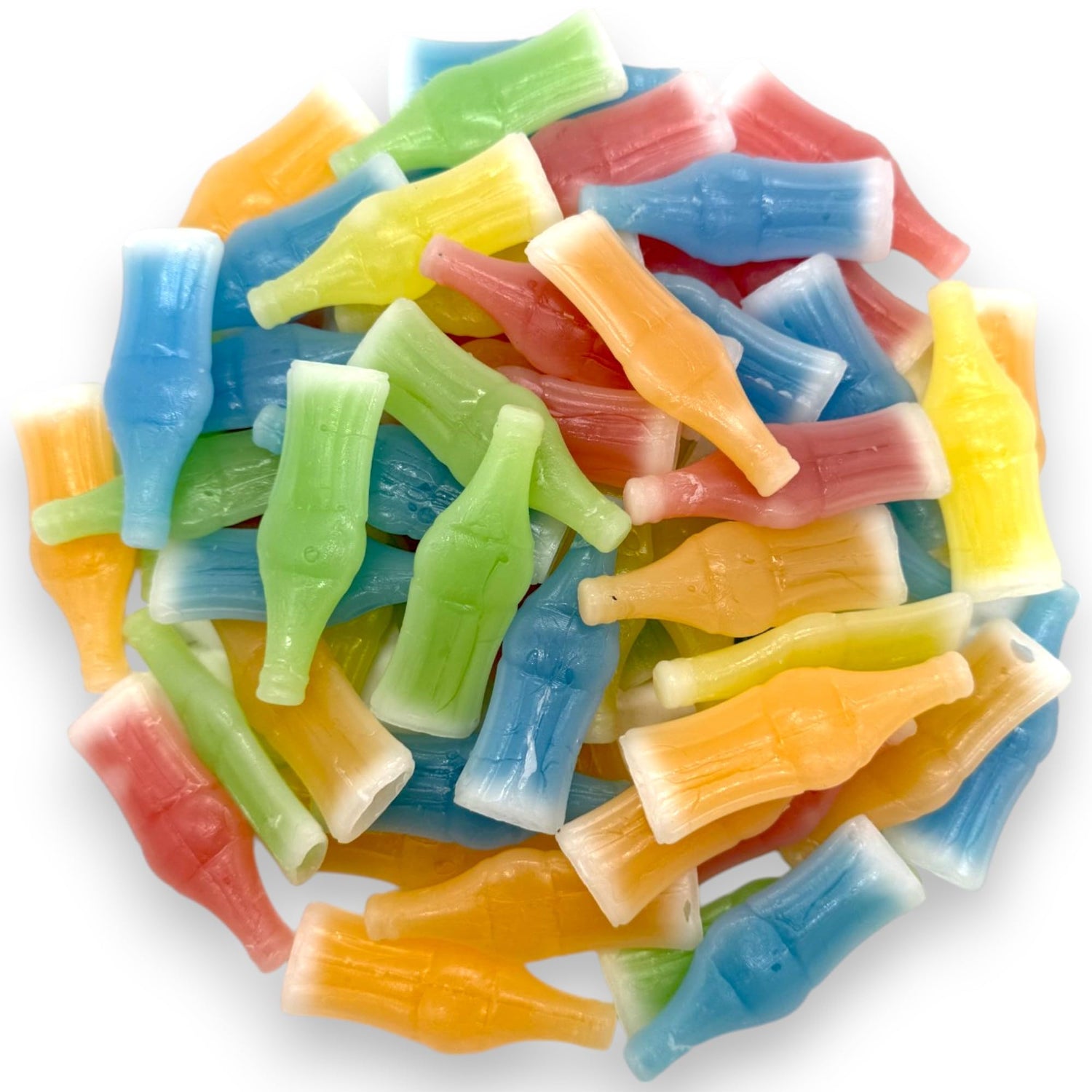 Klub Bulk Wax Bottle Candy cherry juice close-up, ideal for parties