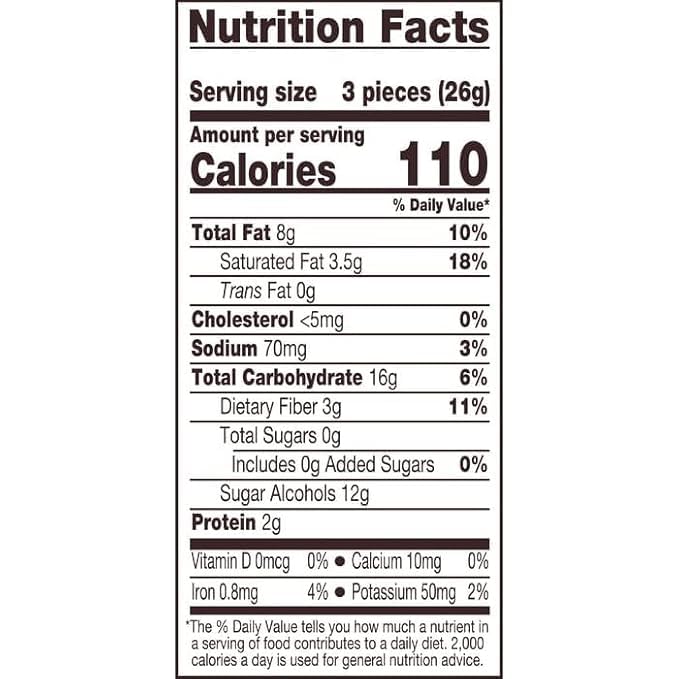 KLUB BULK Zero Sugar Cups individually wrapped for on-the-go snacking.
