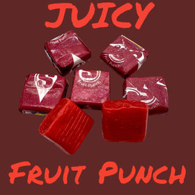 KLUB BULK Fruit Punch Str Burst chewy candy, individually wrapped for on-the-go snacking