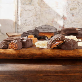 KLUB BULK gourmet sugarfree candy pack highlights a mix of chocolatey bites for quick indulgence.
