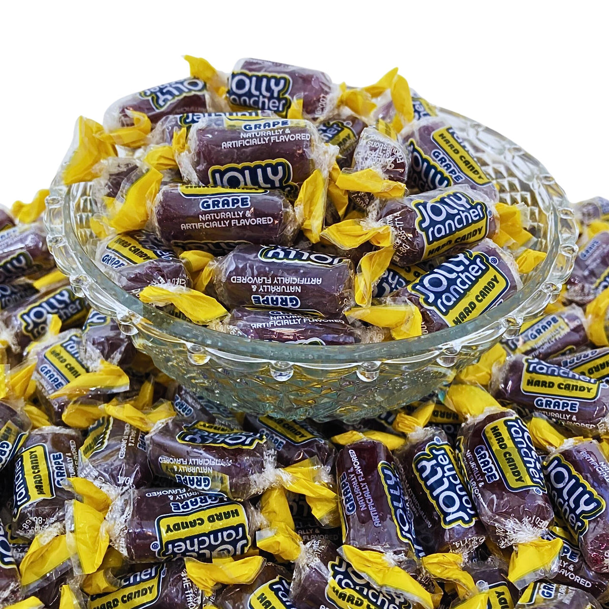 3 lb bulk grape candy ideal for events, offices, and candy bowls.
