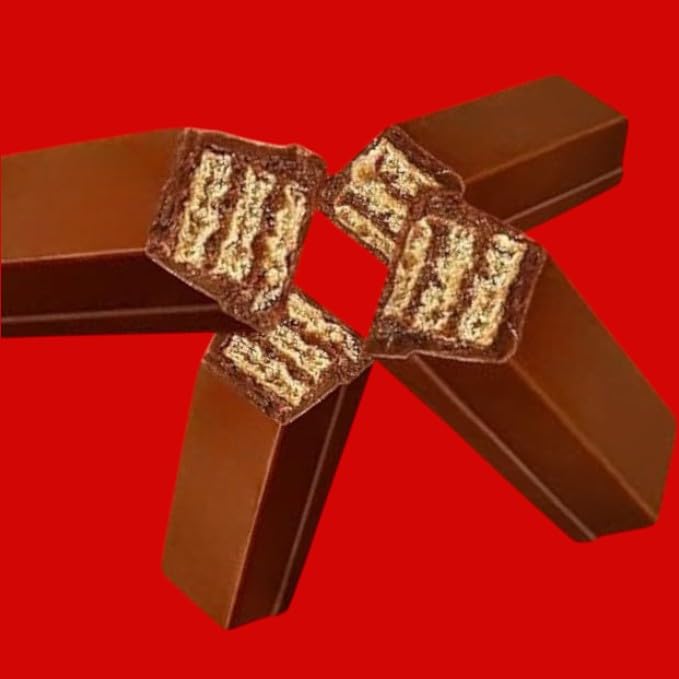 KLUB BULK individually wrapped wafer bars ideal for on-the-go snacking.