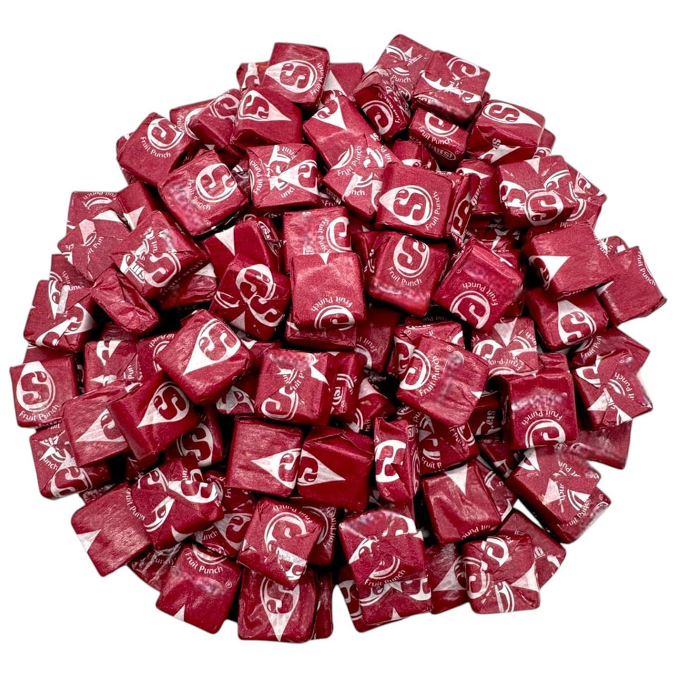 KLUB BULK Juicy Fruit Punch Str Burst bulk bag adds color and flavor to party candy bars