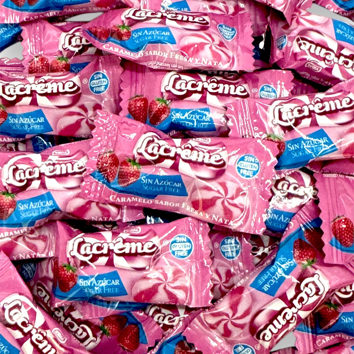 Individually wrapped La Creme candies stay fresh and portable for on-the-go snacking