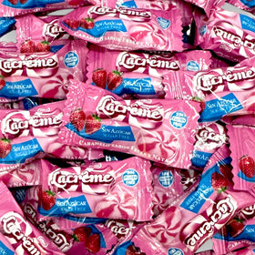 Individually wrapped La Creme candies stay fresh and portable for on-the-go snacking