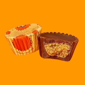 KLUB BULK miniature peanut butter cups, perfect bite-sized party candy.