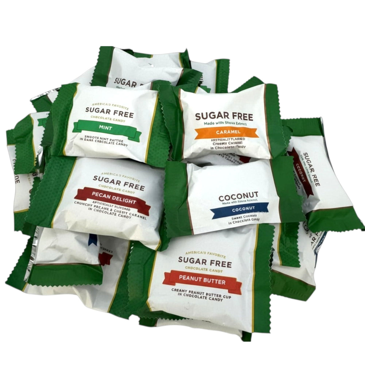 KLUB BULK sugar-free chocolates assortment in milk and dark for versatile snacking.